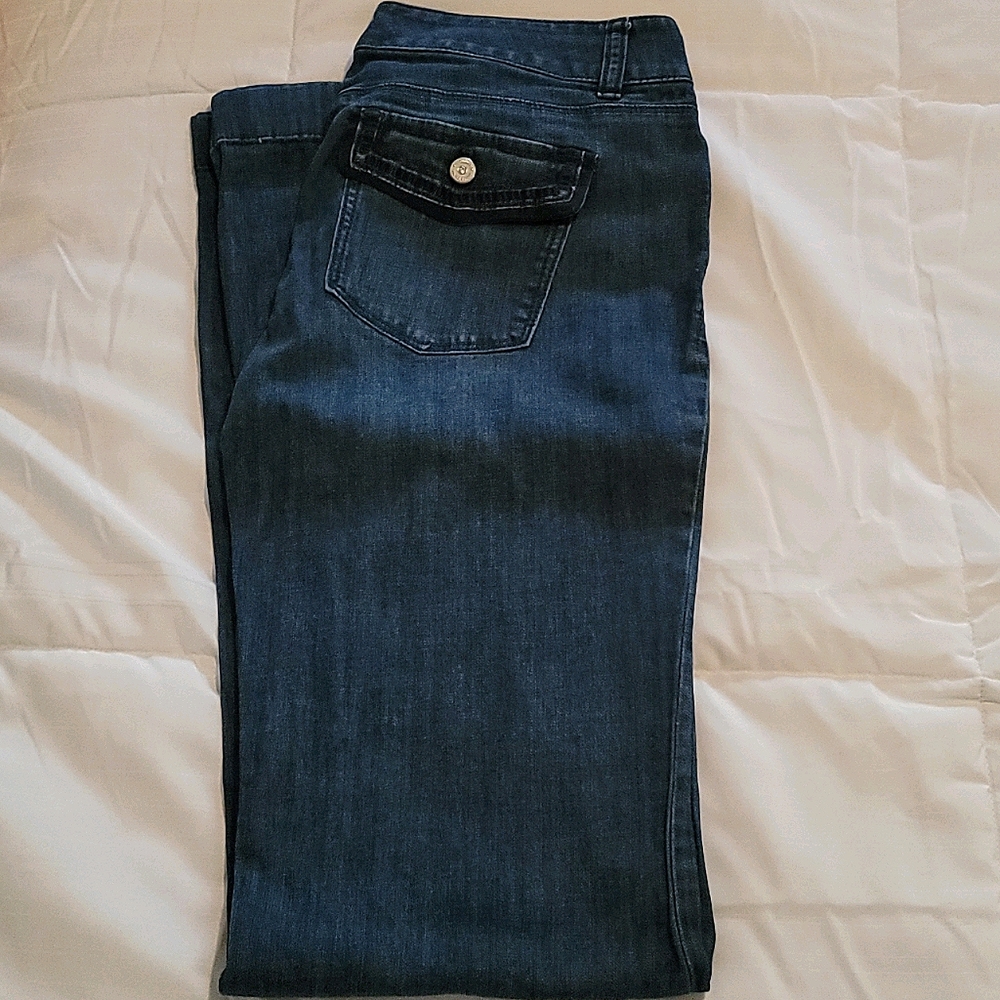 White House Black Market Dark Blue Women's Jeans